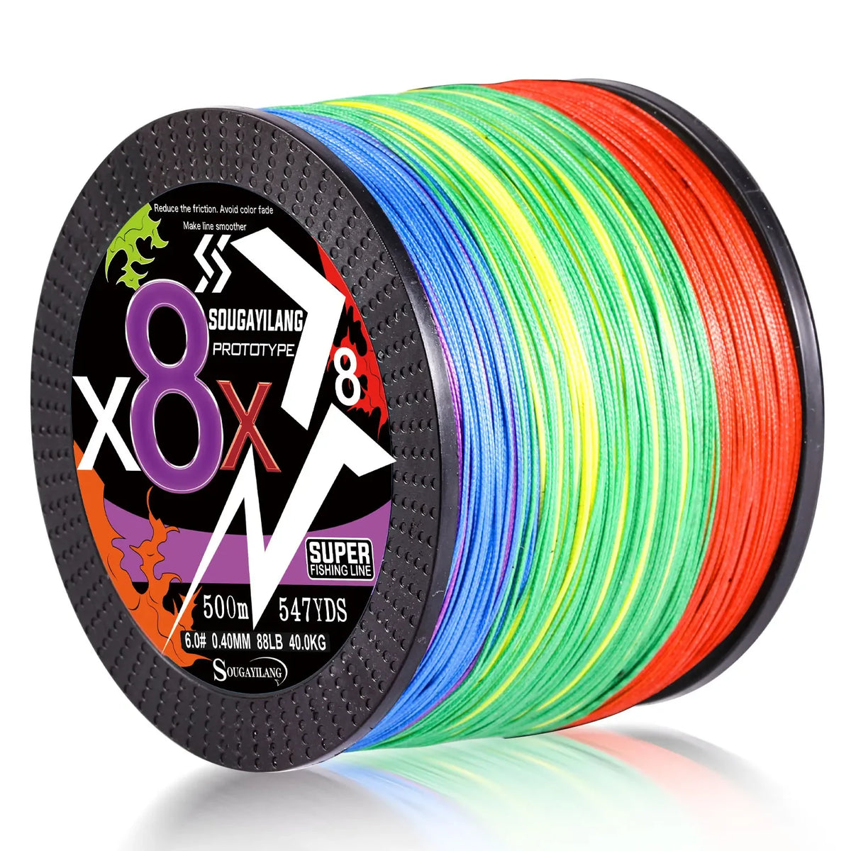 Linha Multifilamento 100 m, 300 m ou 500 m – 22 a 88 lb