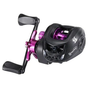 Kit Vara de Carbono 1,7 m + Carretilha 7.2:1 com Linha Multifilamento de Brinde