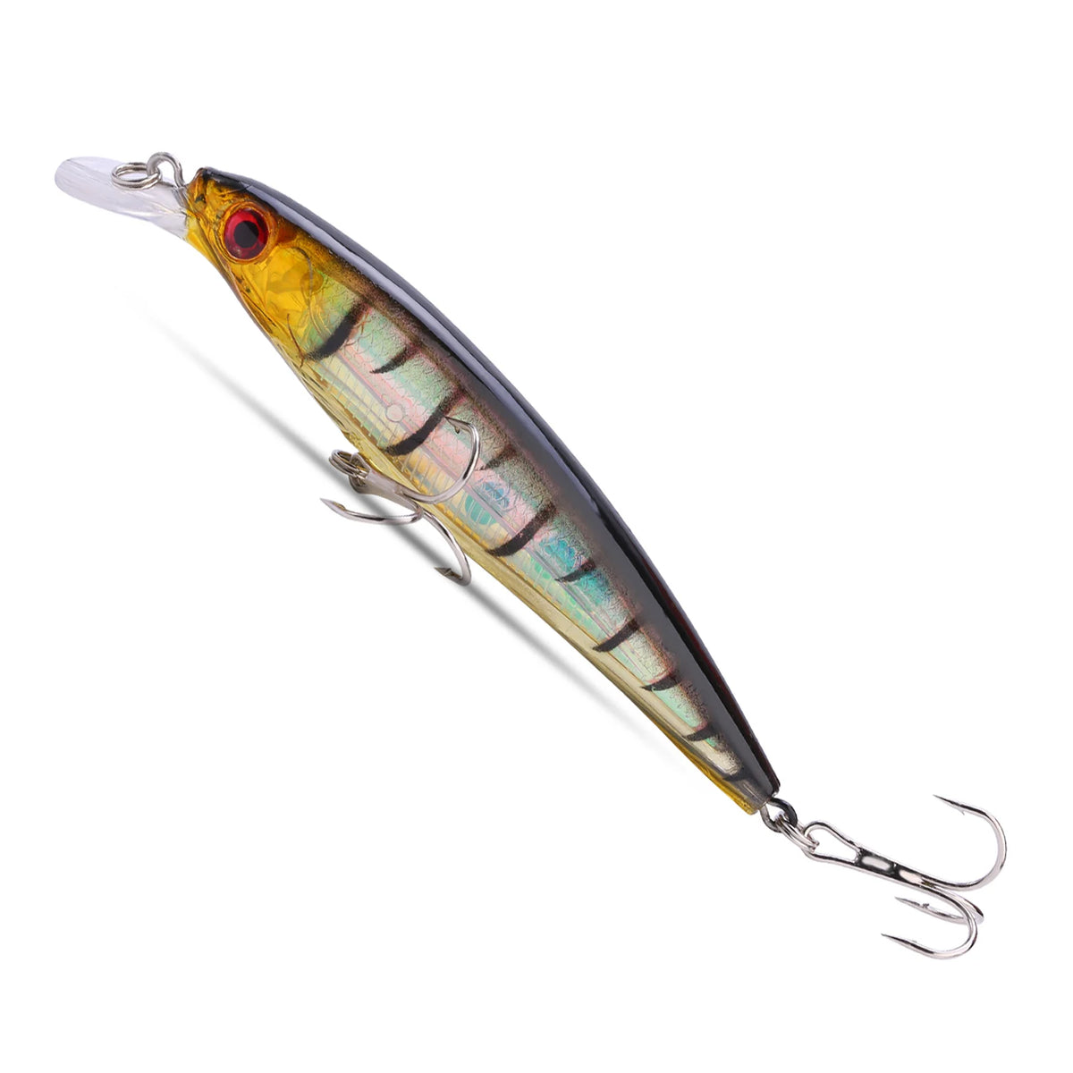 Isca Artificial Minnow 11,3 cm 15 g com Esferas de Peso – Arremesso Longo – 10 Cores