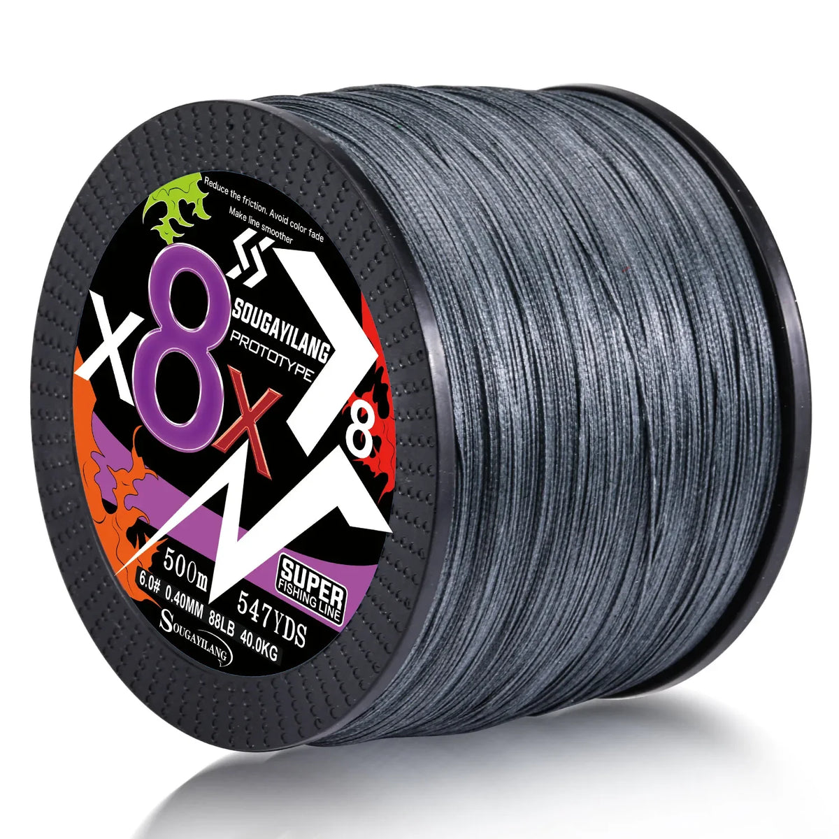 Linha Multifilamento 100 m, 300 m ou 500 m – 22 a 88 lb
