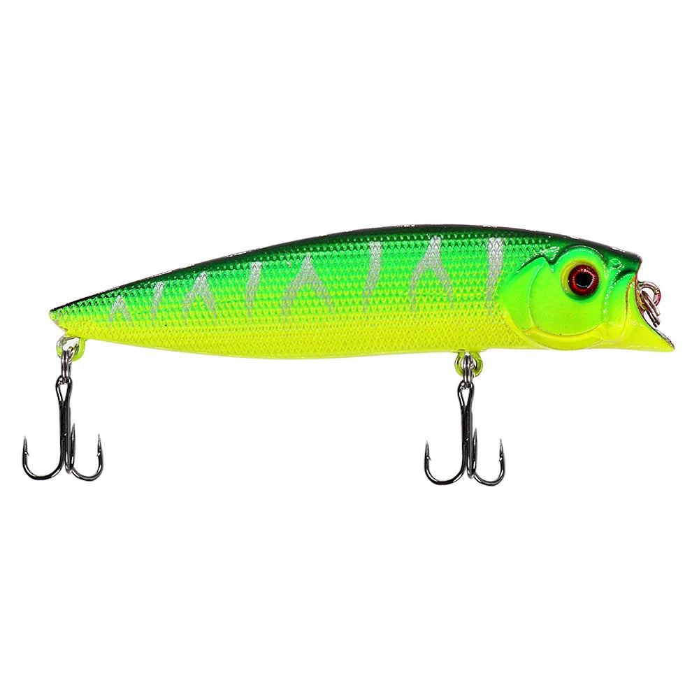 Isca Artificial de Superfície Popper 9 cm 12 g – Para Tucunaré, Robalo e Traíra – 10 Cores