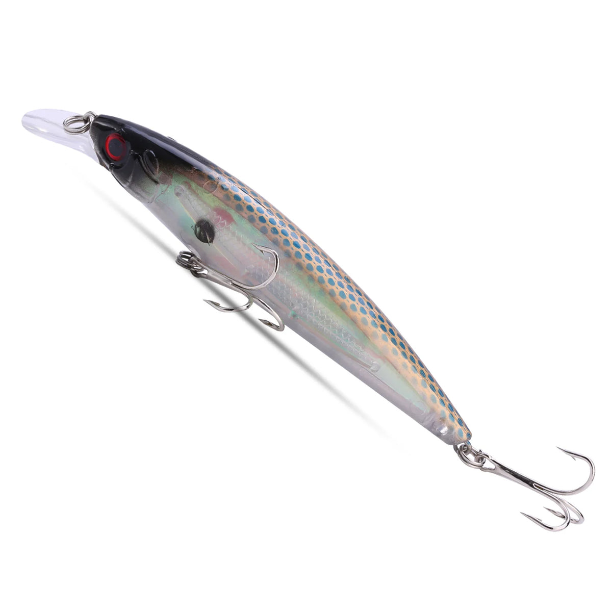 Isca Artificial Minnow 11,3 cm 15 g com Esferas de Peso – Arremesso Longo – 10 Cores