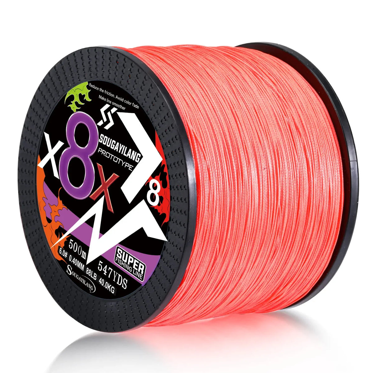 Linha Multifilamento 100 m, 300 m ou 500 m – 22 a 88 lb