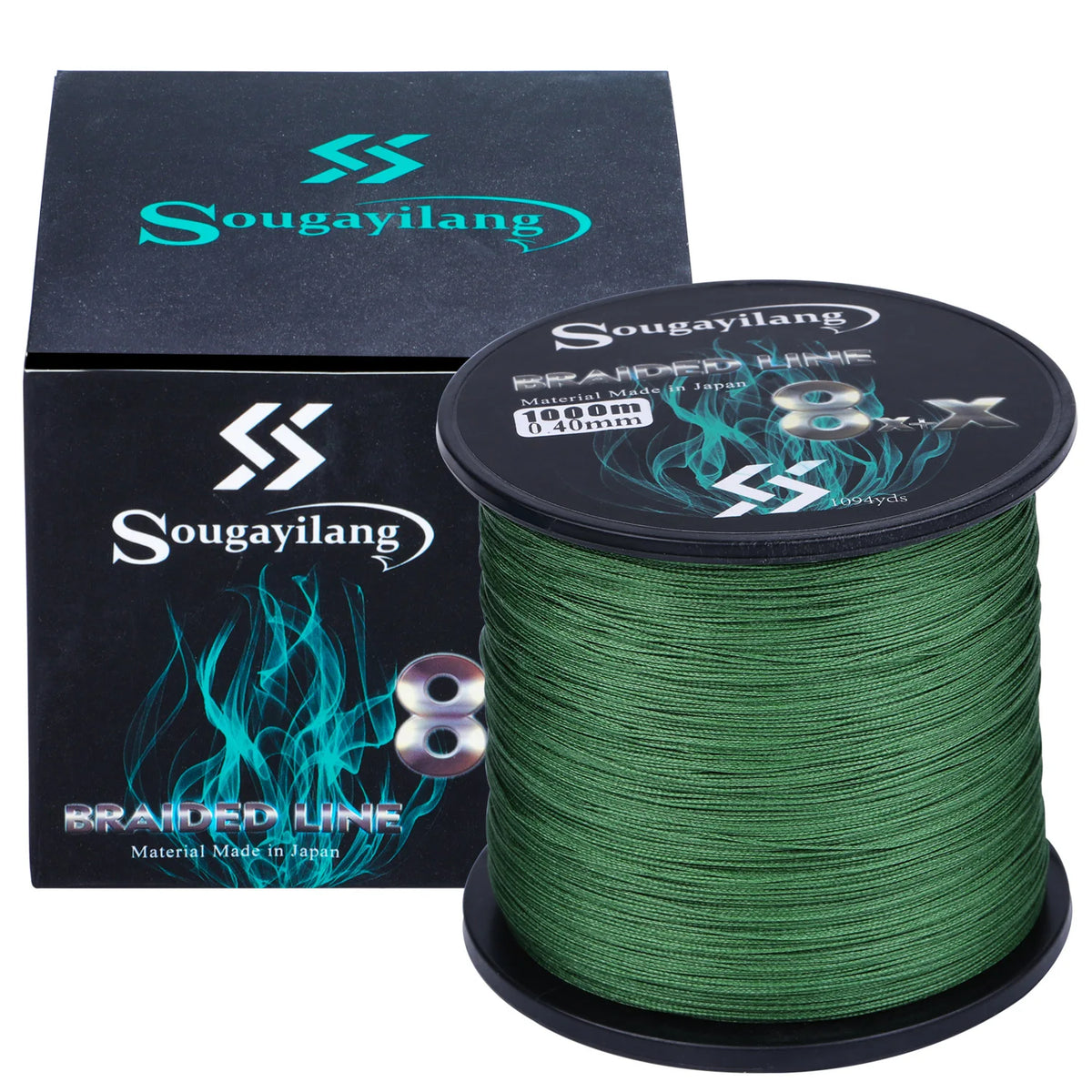 Linha Multifilamento 9 Fios 300 m, 500 m ou 1000 m – 7,6 a 45,8 kg