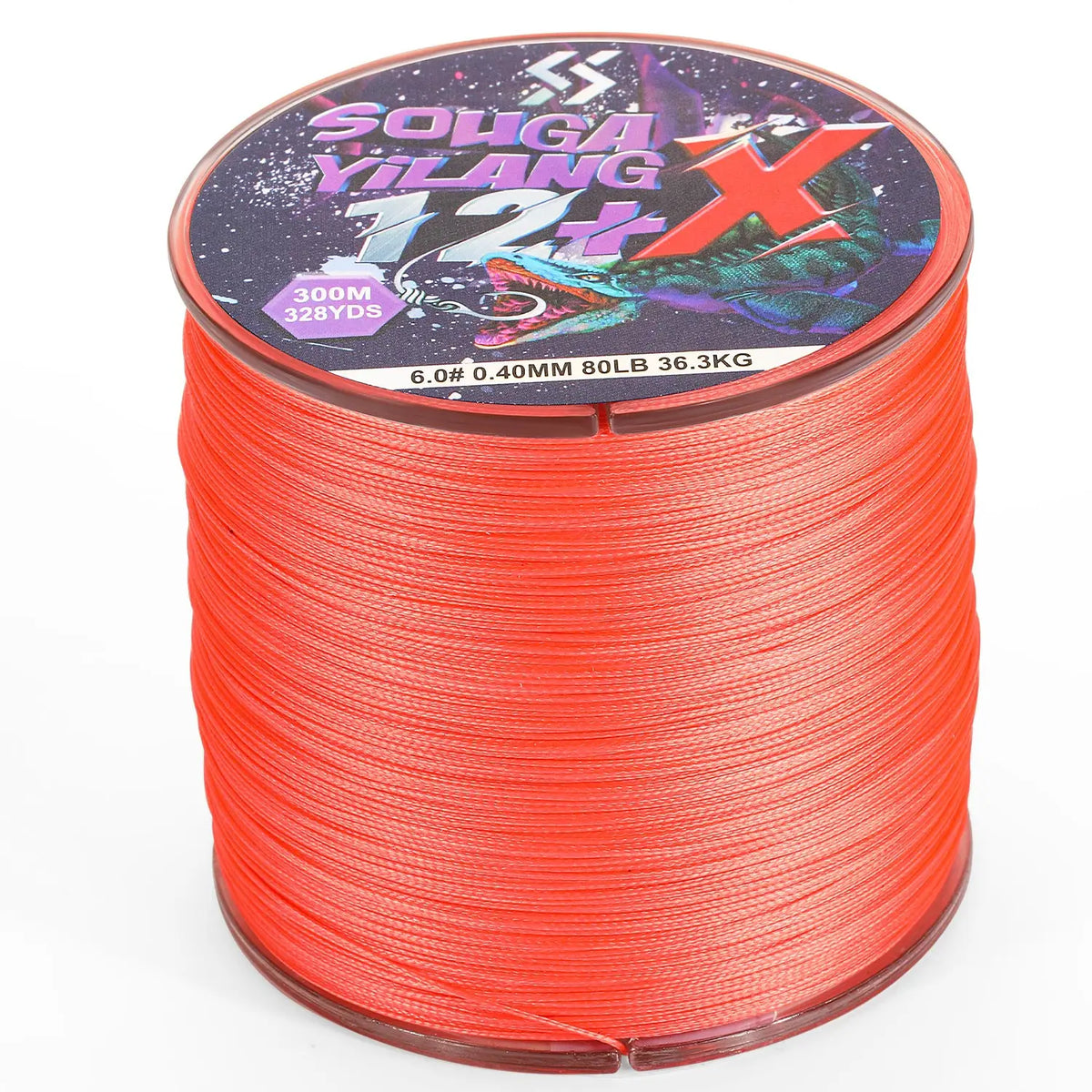 Linha Multifilamento 12 Fios 100 m e 300 m – 18 a 80 lb