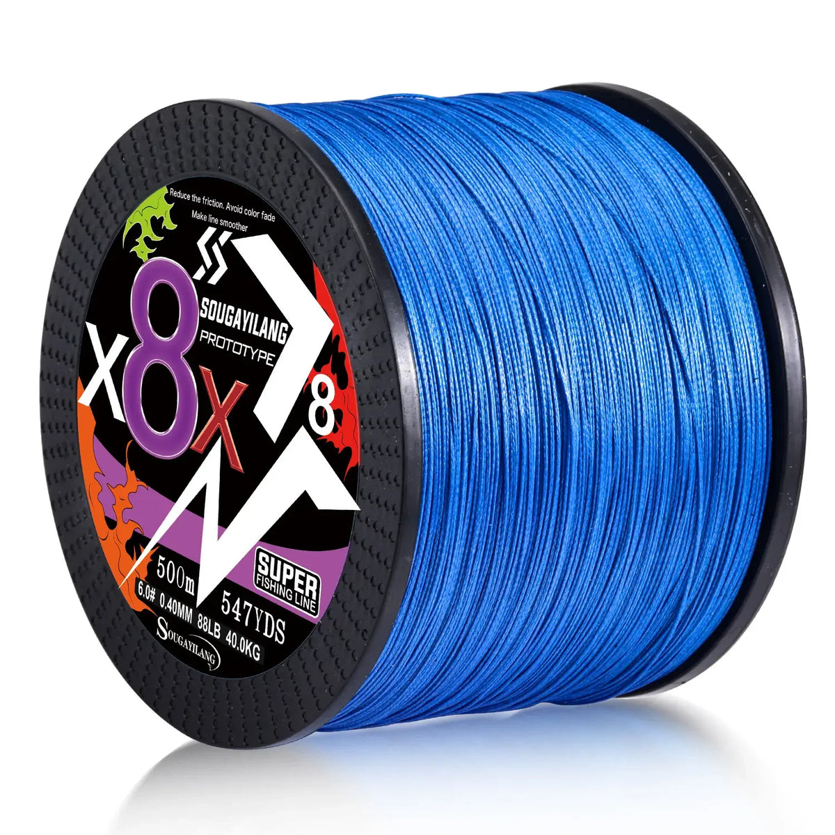 Linha Multifilamento 100 m, 300 m ou 500 m – 22 a 88 lb