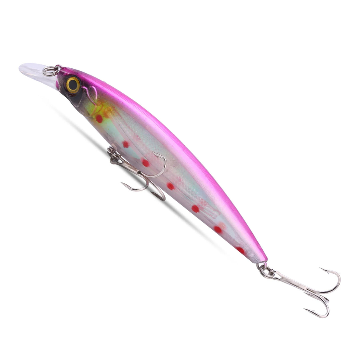 Isca Artificial Minnow 11,3 cm 15 g com Esferas de Peso – Arremesso Longo – 10 Cores