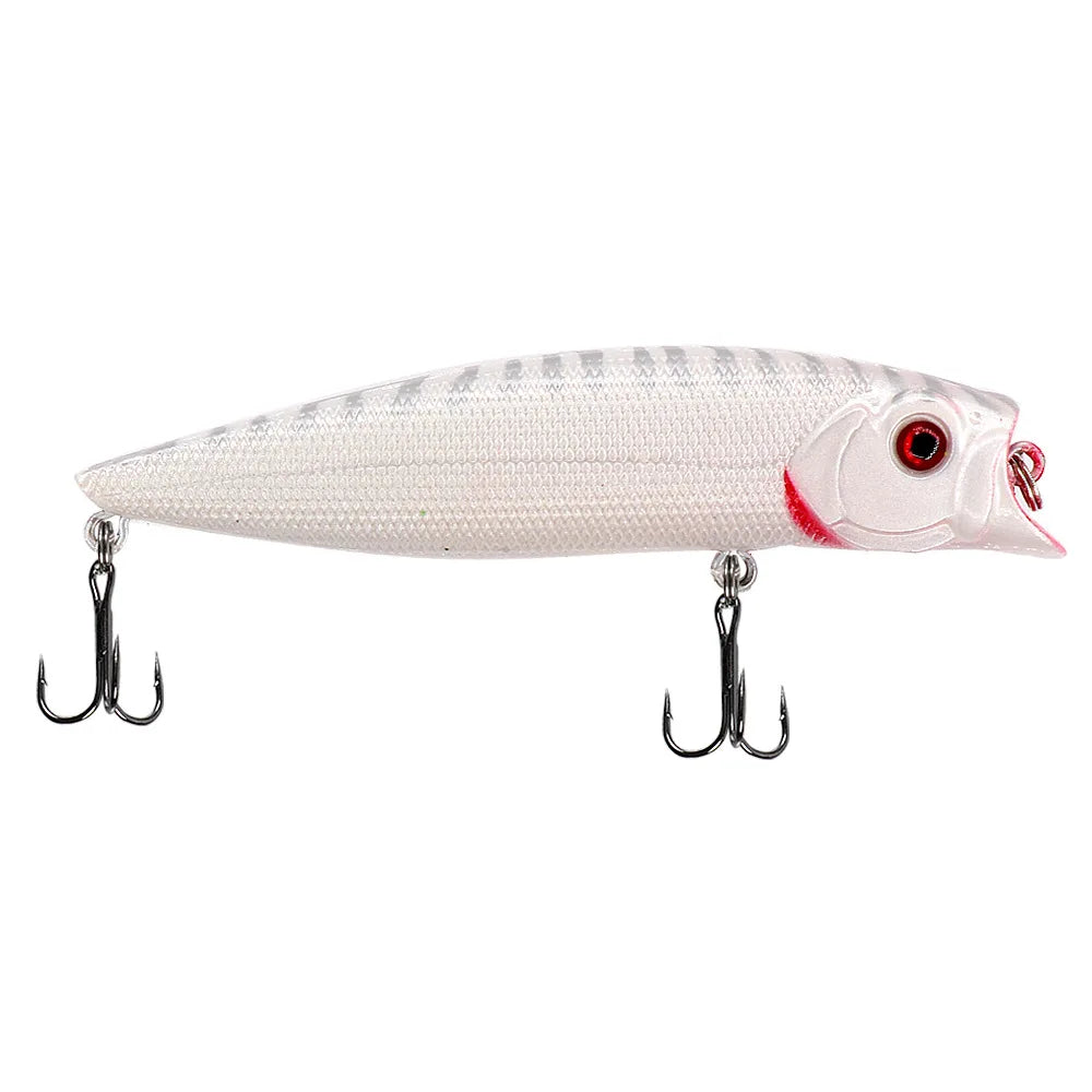 Isca Artificial de Superfície Popper 9 cm 12 g – Para Tucunaré, Robalo e Traíra – 10 Cores