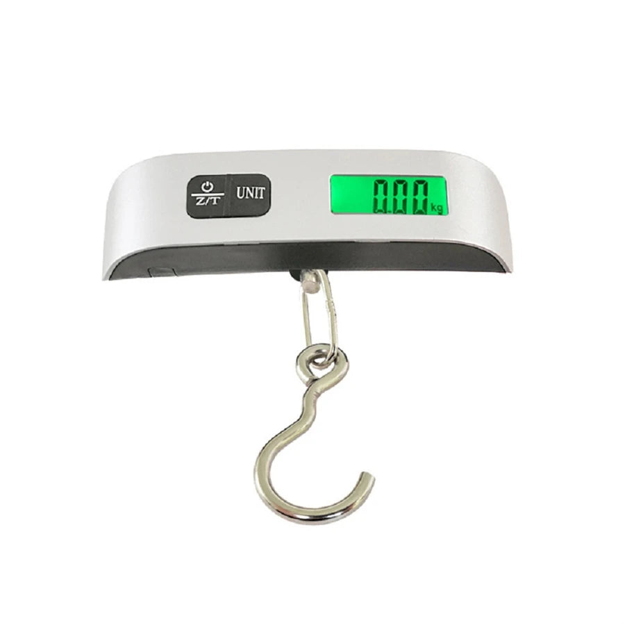 Balança Digital de Mão 50 kg para Pesar Peixe – Com Alça ou Gancho, Função Tara