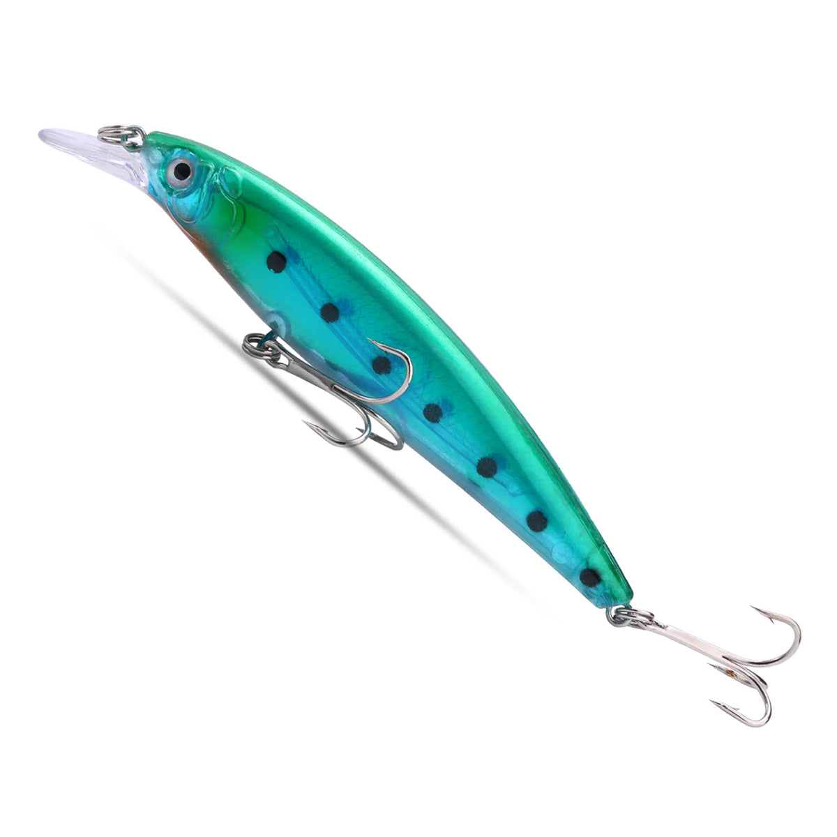 Isca Artificial Minnow 11,3 cm 15 g com Esferas de Peso – Arremesso Longo – 10 Cores